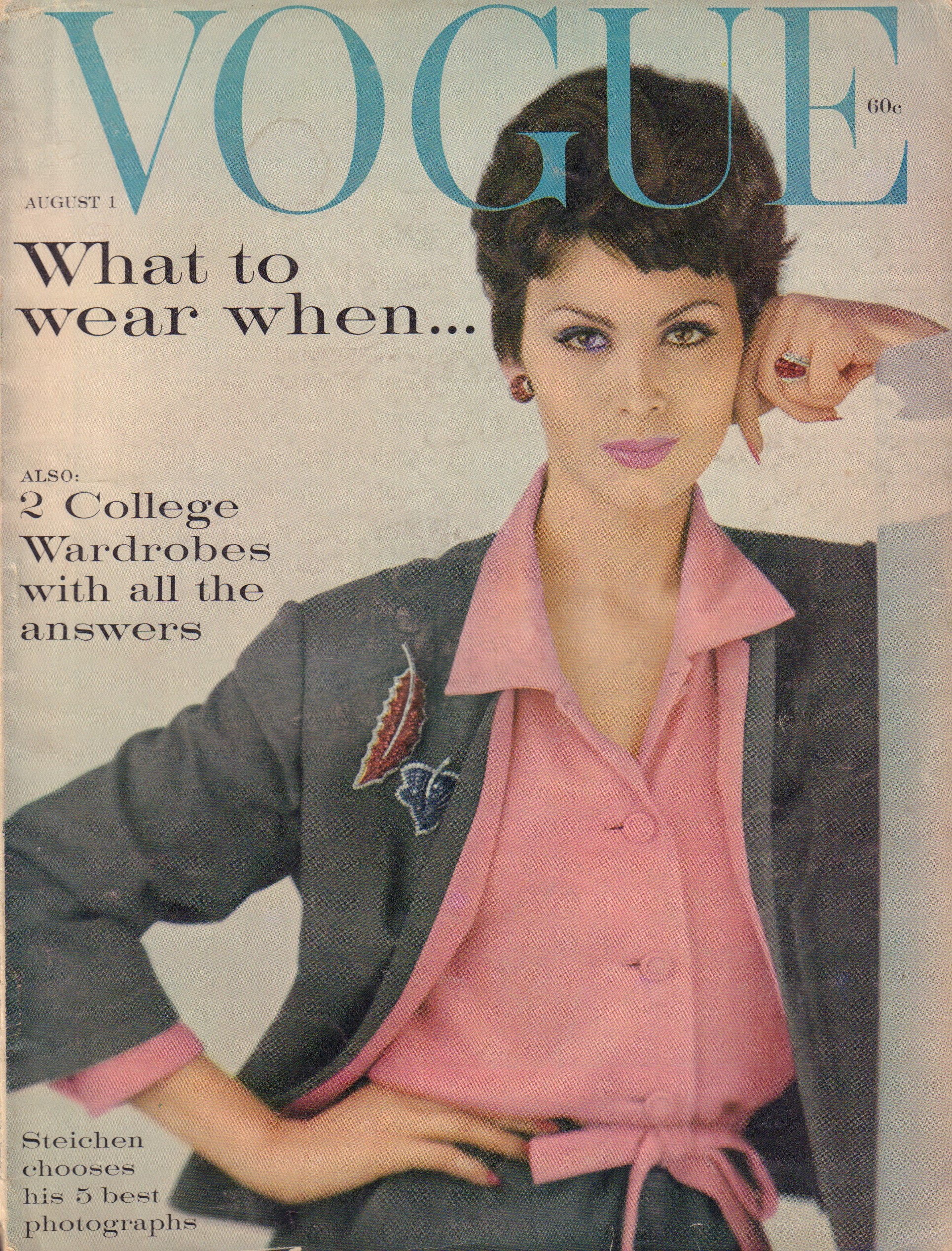 Image for Vogue August 1, 1959