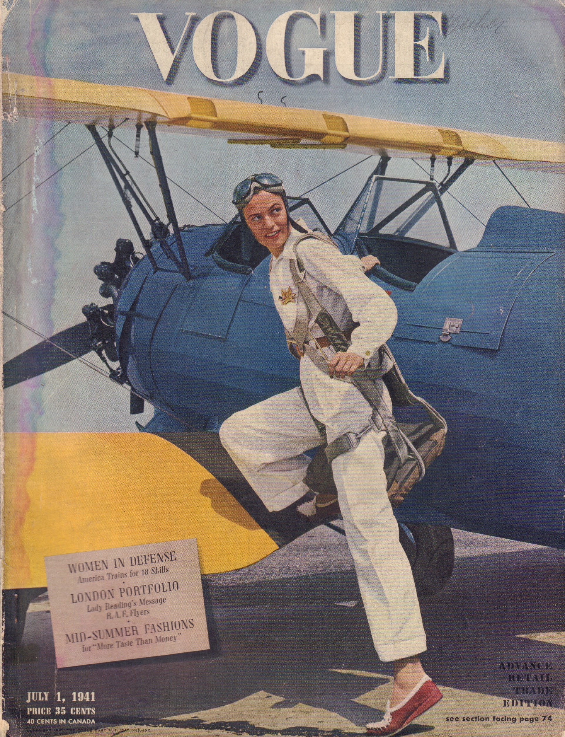 Image for Vogue July 1, 1941
