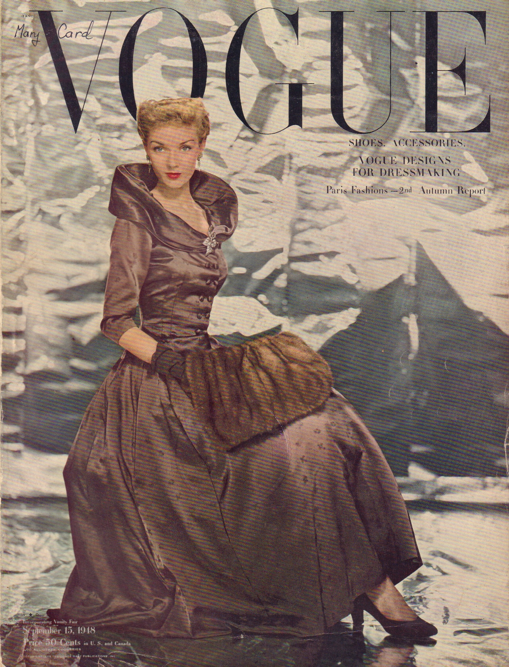 Image for Vogue September 15, 1948