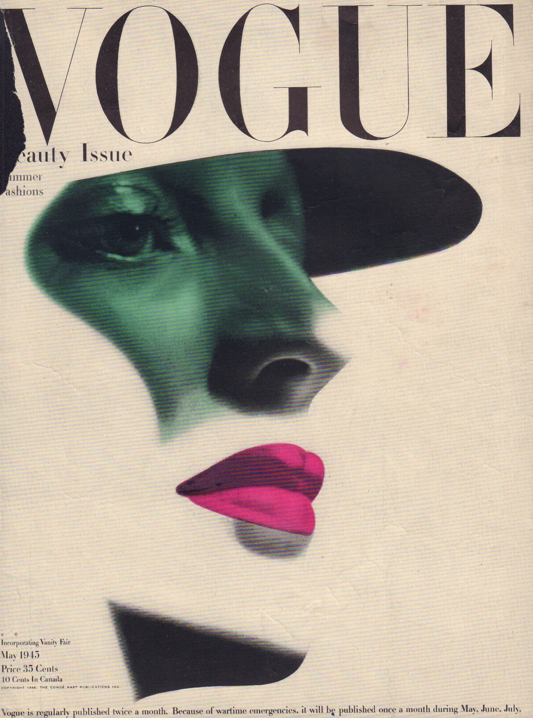 Image for Vogue May 1945 - Cover only