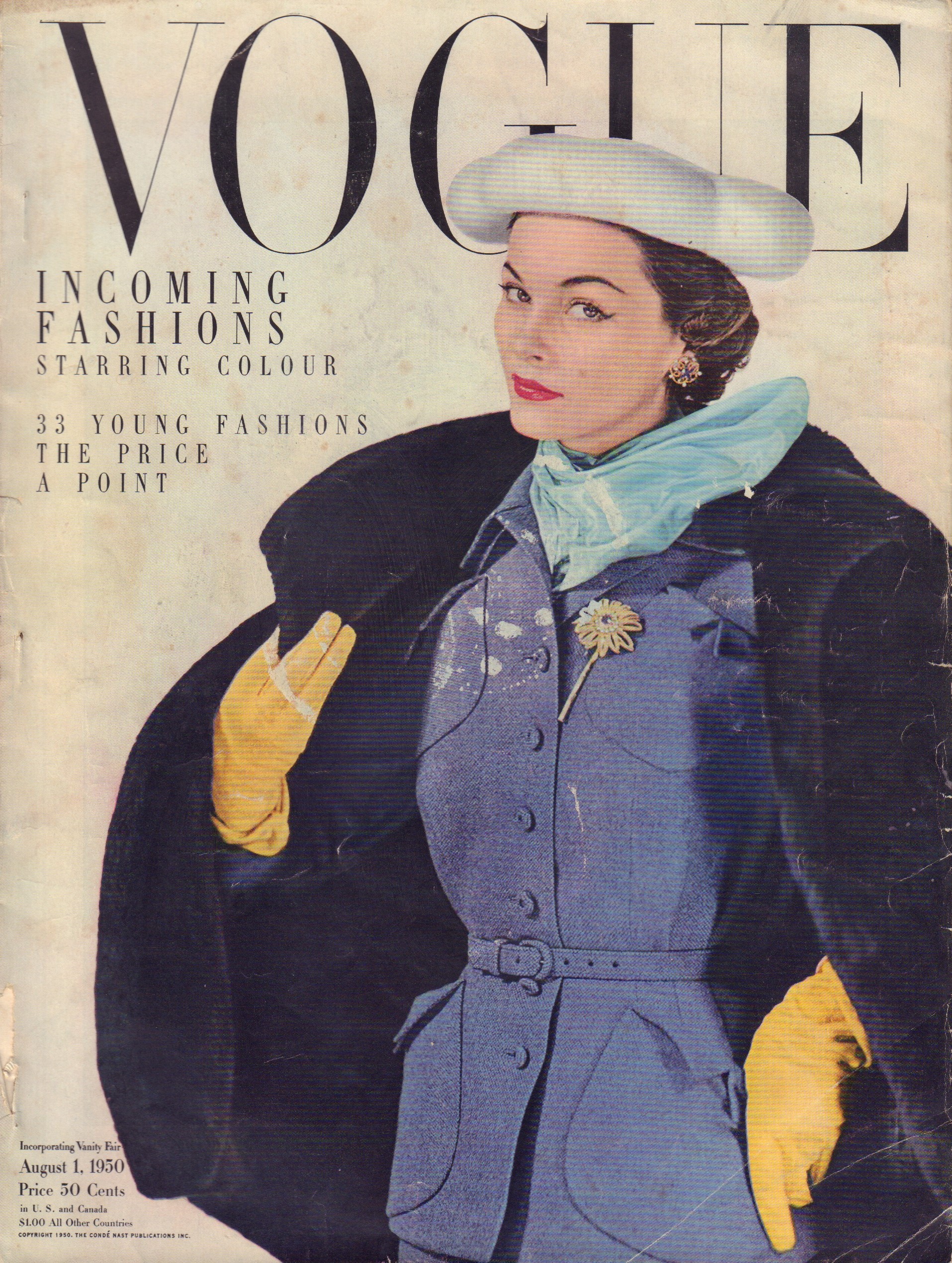Image for Vogue August 1, 1950