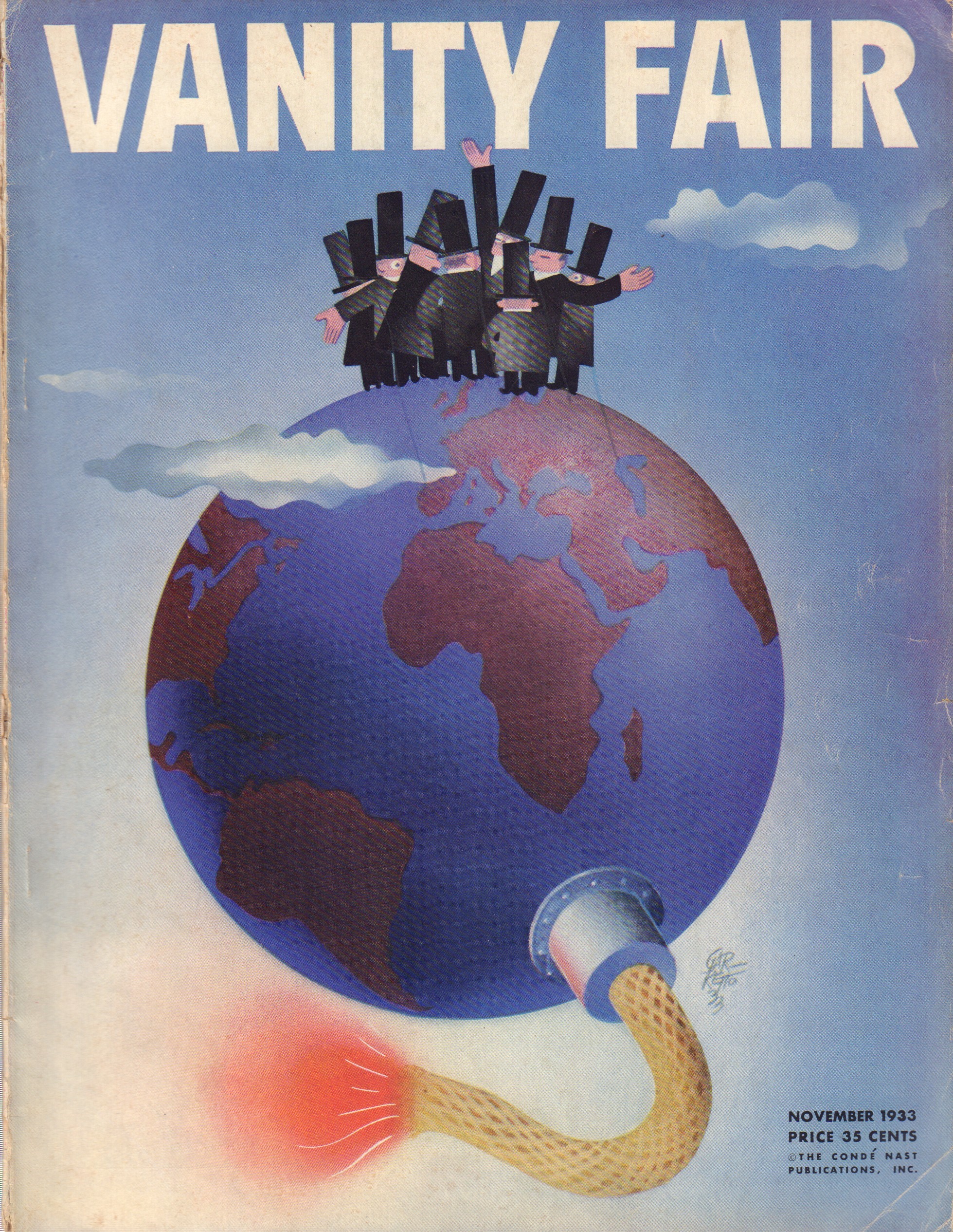 Image for Vanity Fair Magazine, November 1933