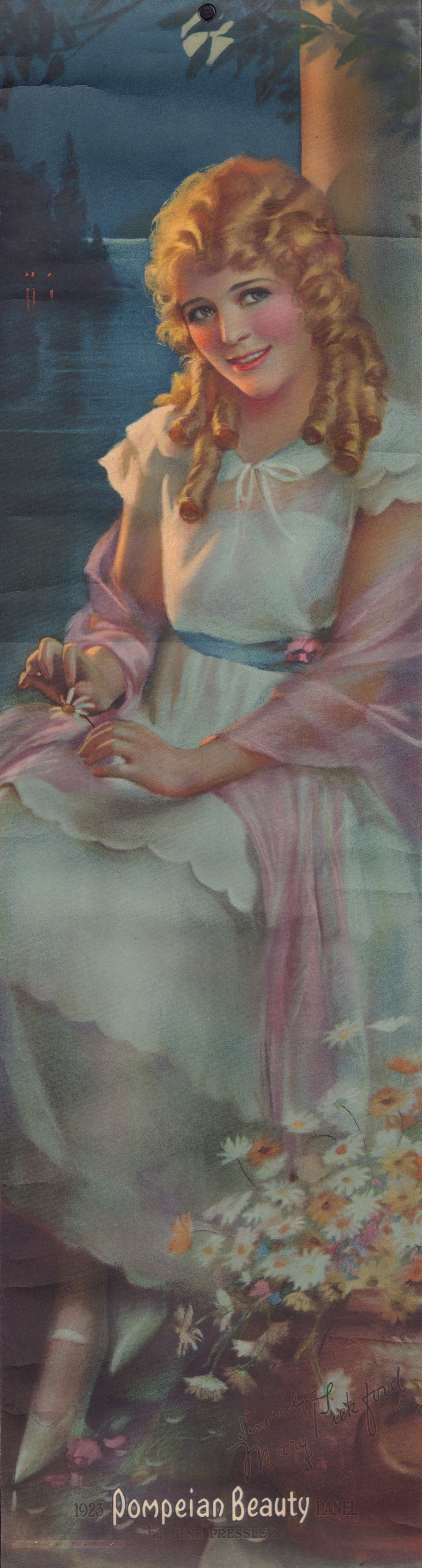 Image for 1923 Pompeian Beauty Panel - Advertising Calendar