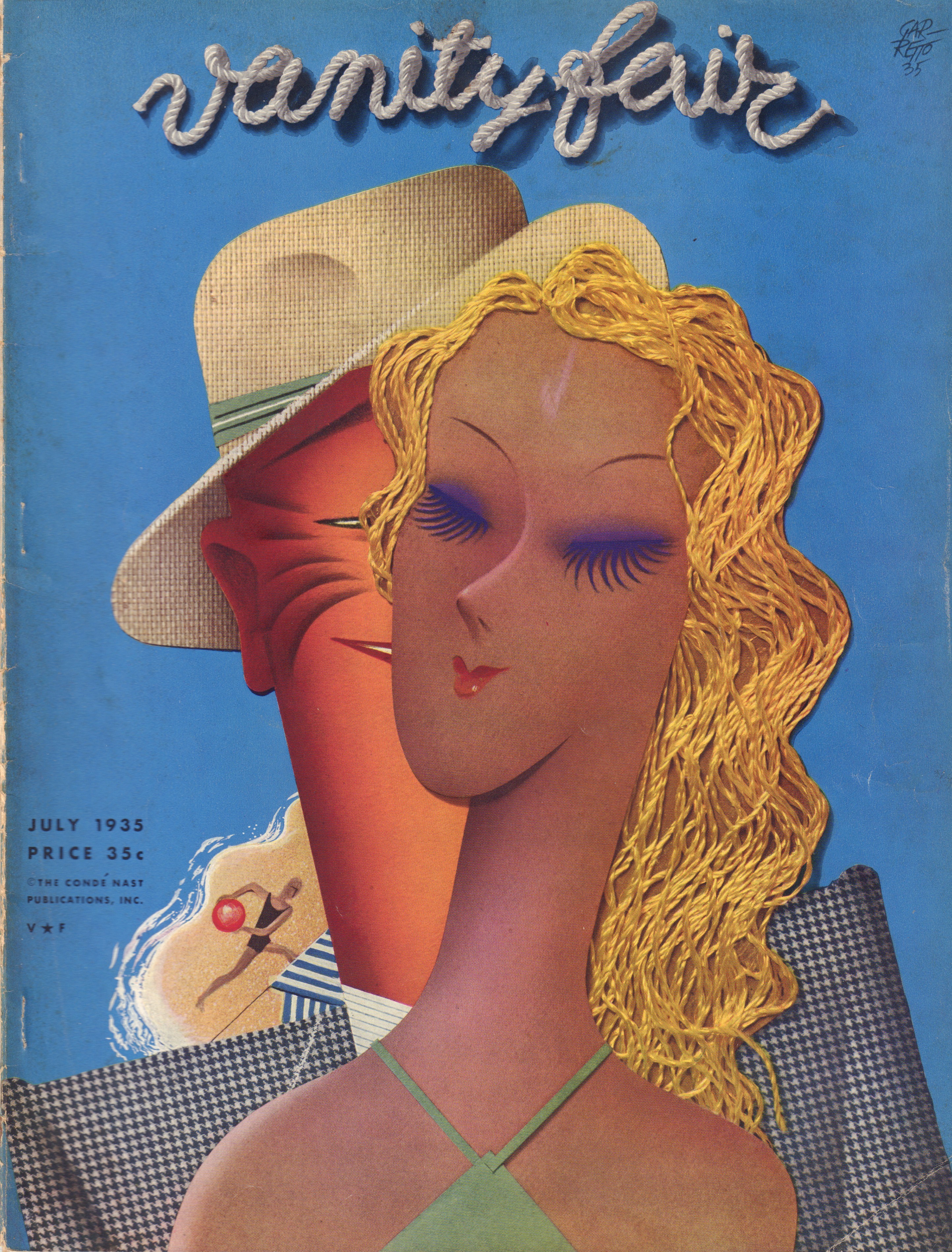 Image for Vanity Fair Magazine, July 1935