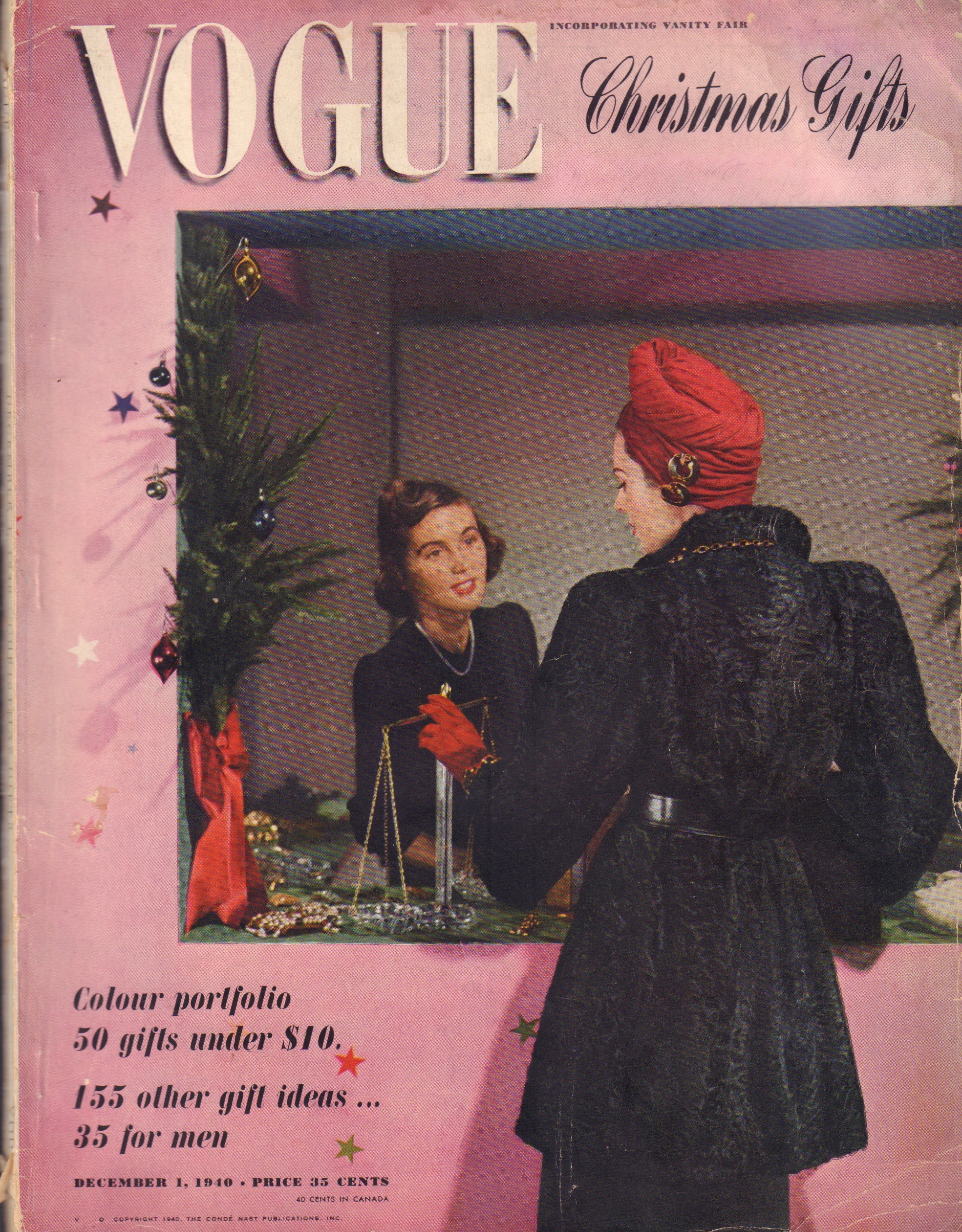 Image for Vogue Magazine, December 1940