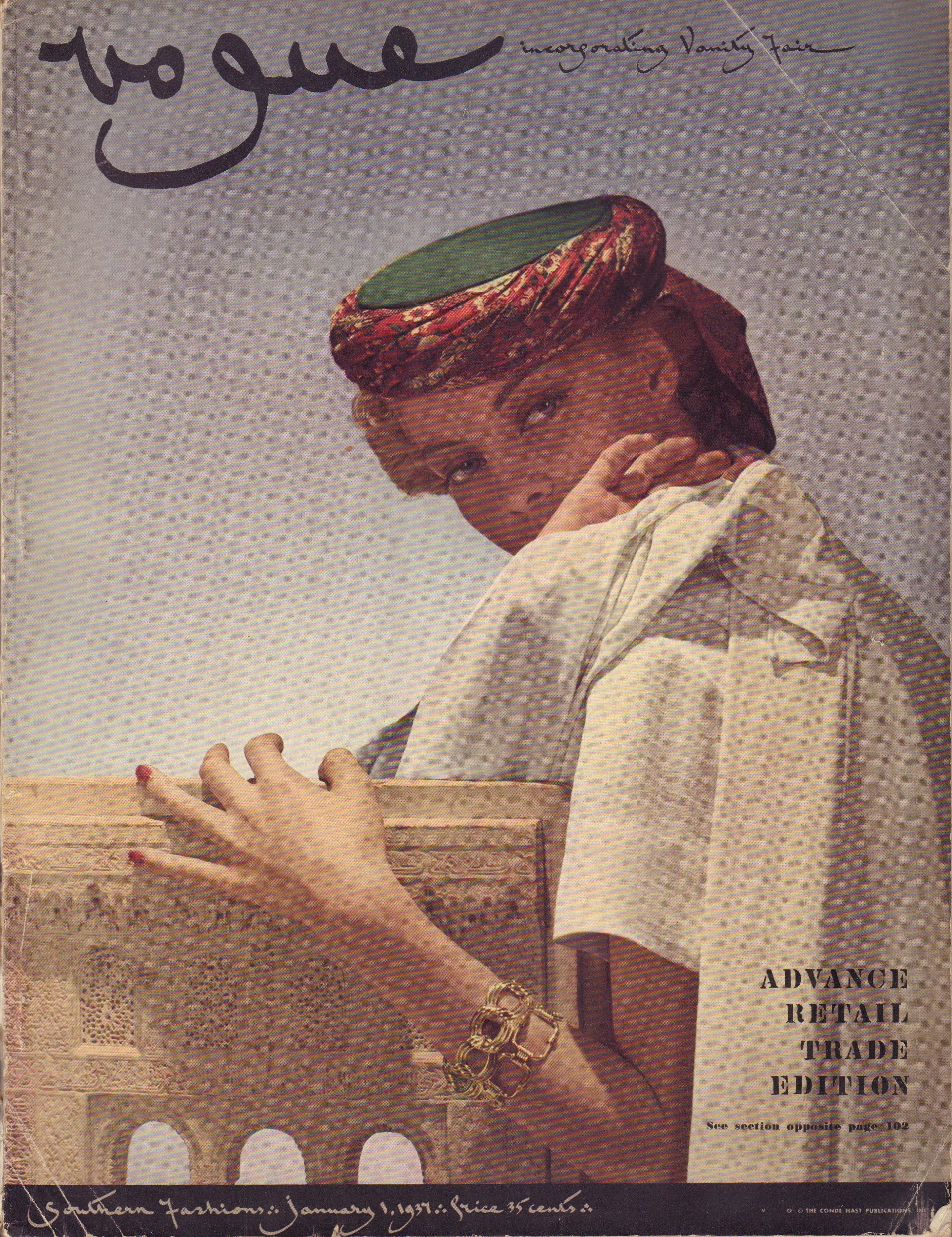Image for Vogue Magazine January 1st, 1937