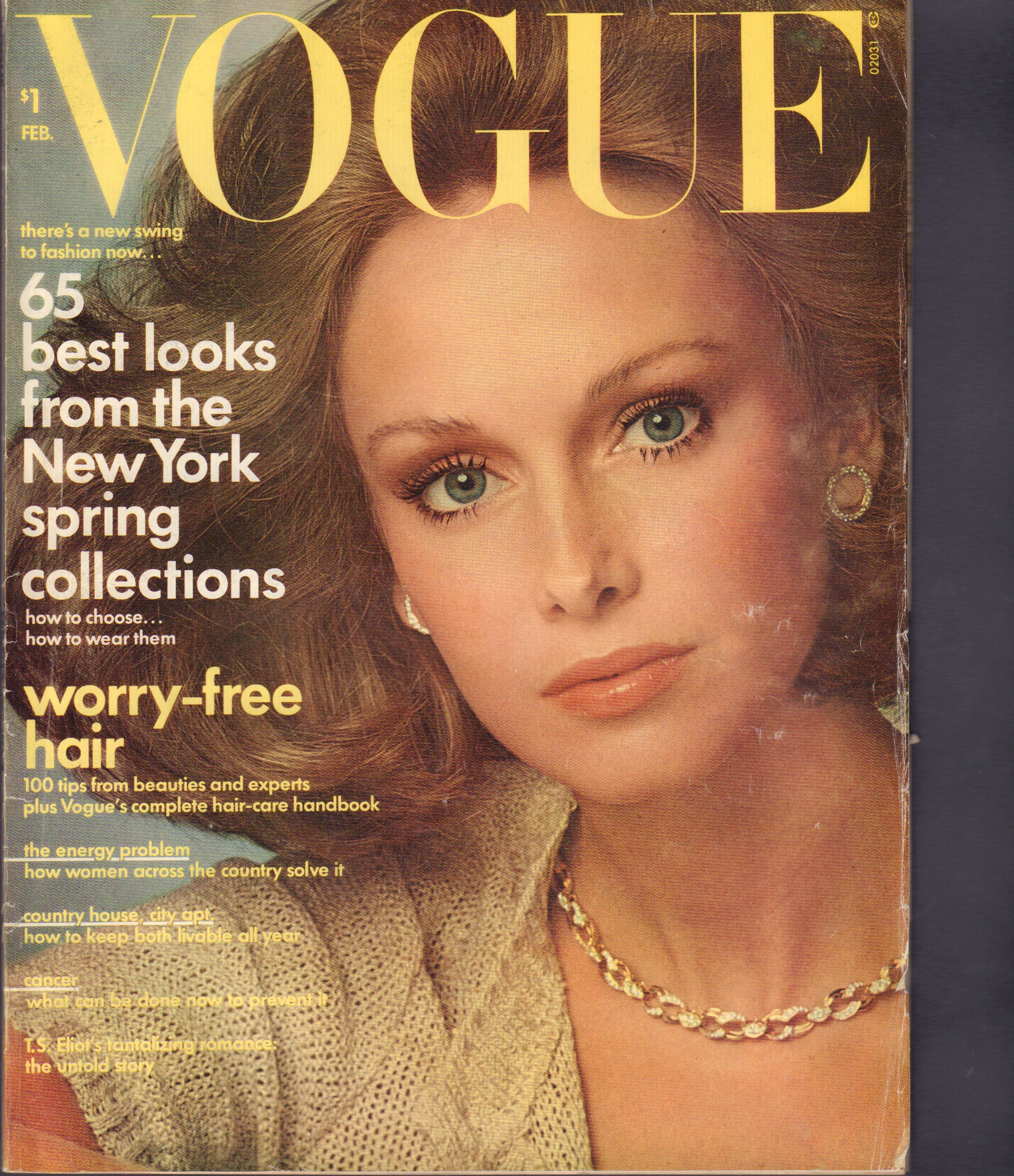Image for Vogue - February, 1974 (Incorporating Vanity Fair)