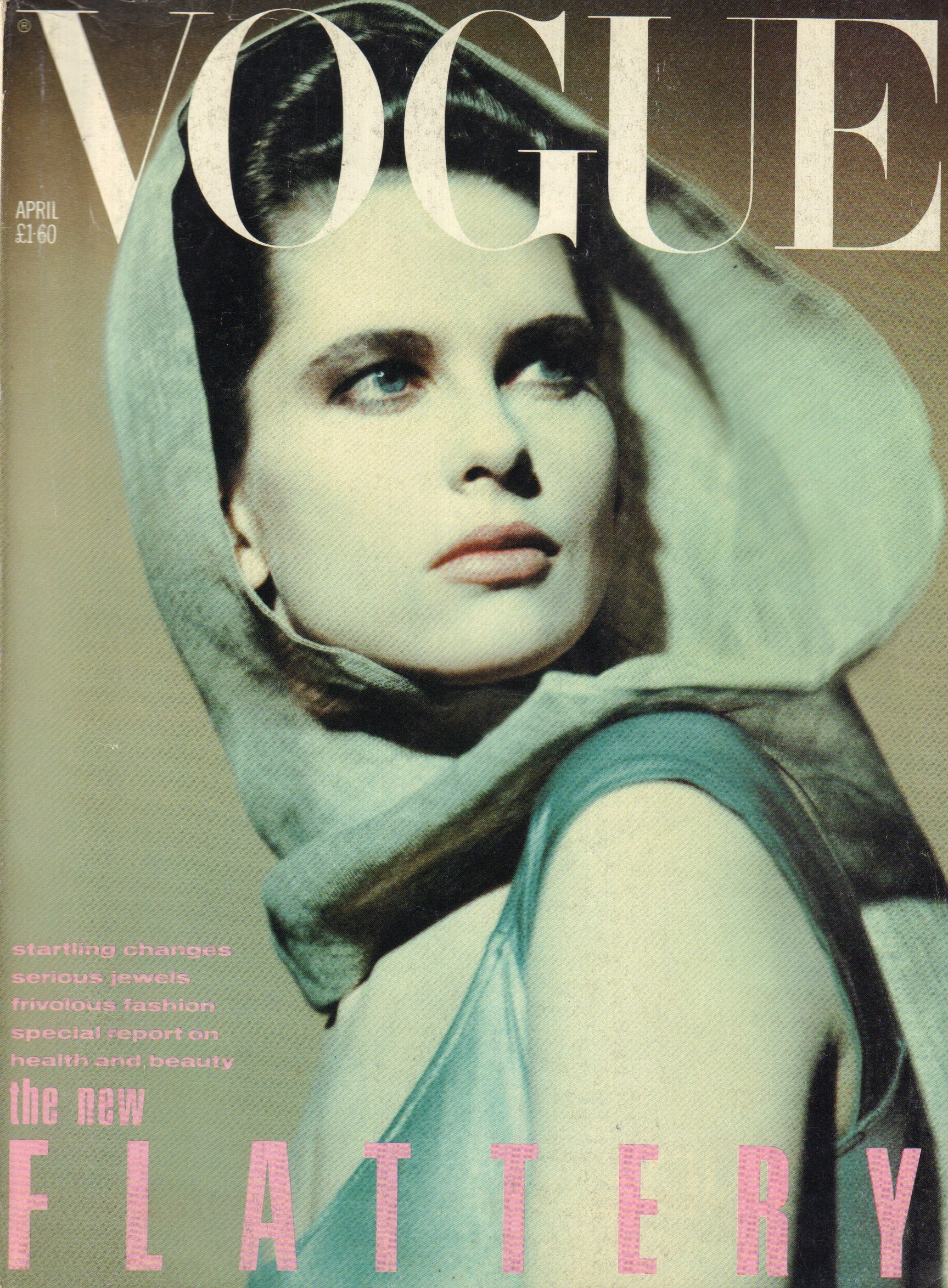 Image for British Vogue - April 1984