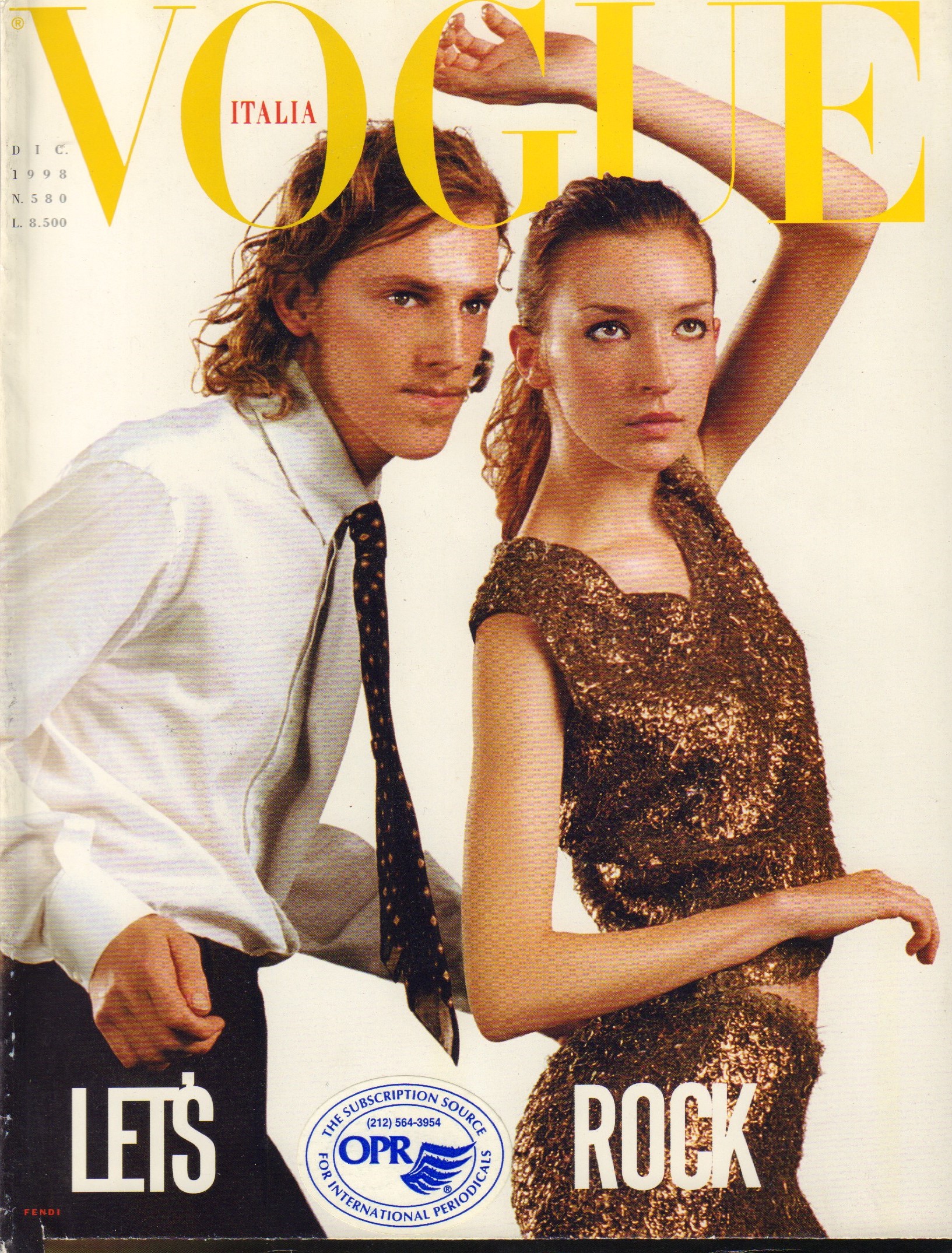 Image for Vogue Italia - Dicembre 1998