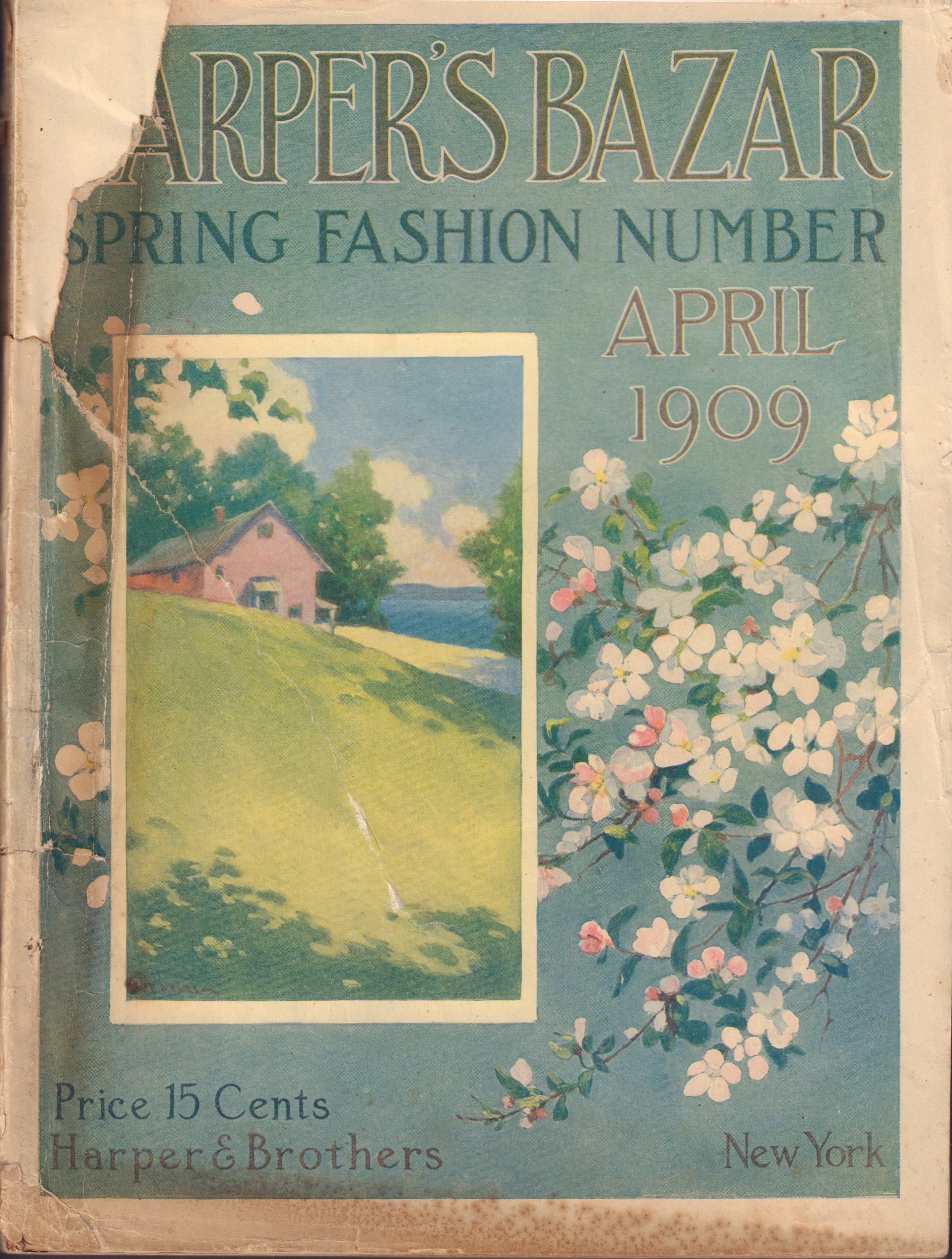 Image for Harper's Bazar - Spring Fashion Number -  Vol. XLIII , No. 4 - April 1909 