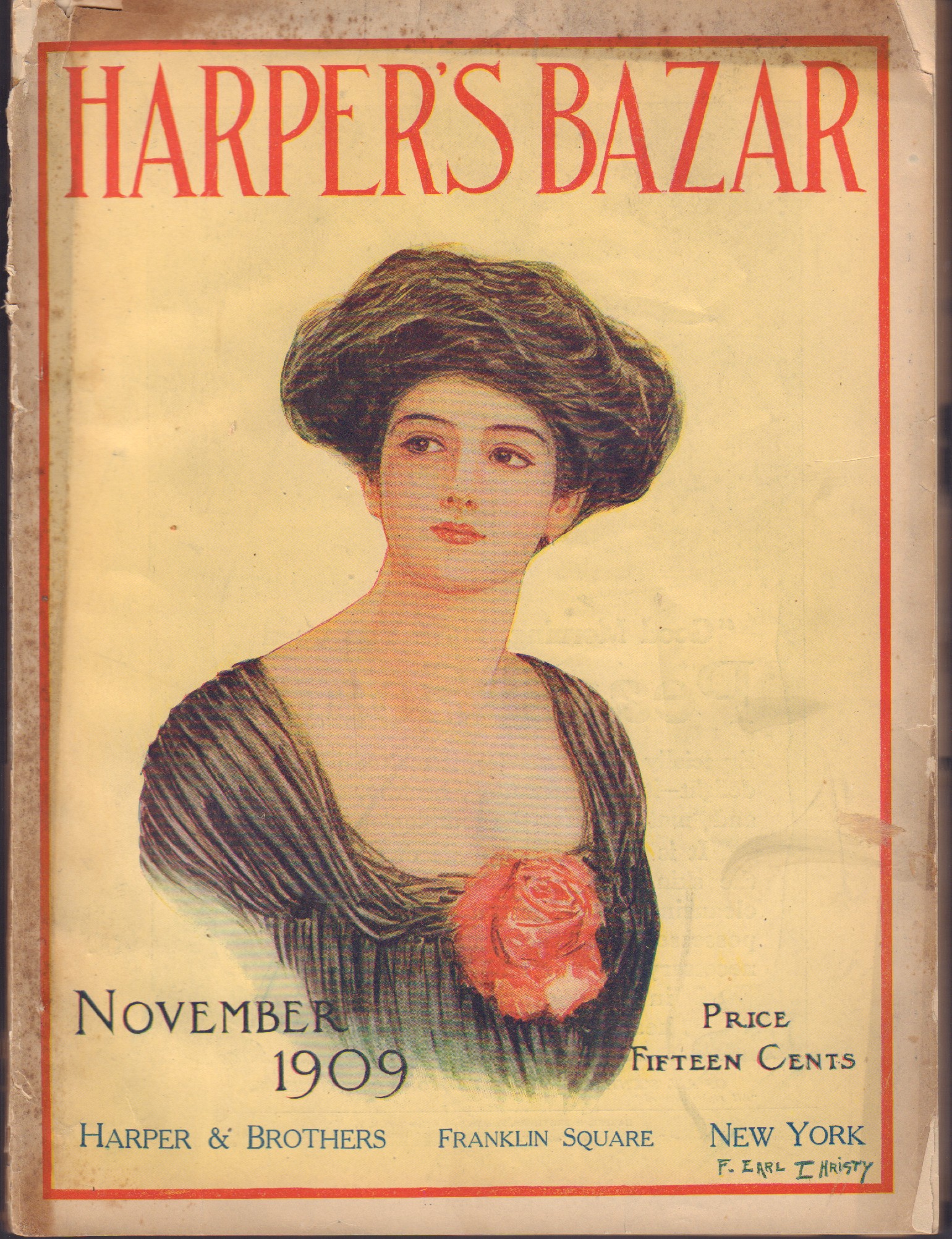 Image for Harper's Bazar Magazine, November 1909