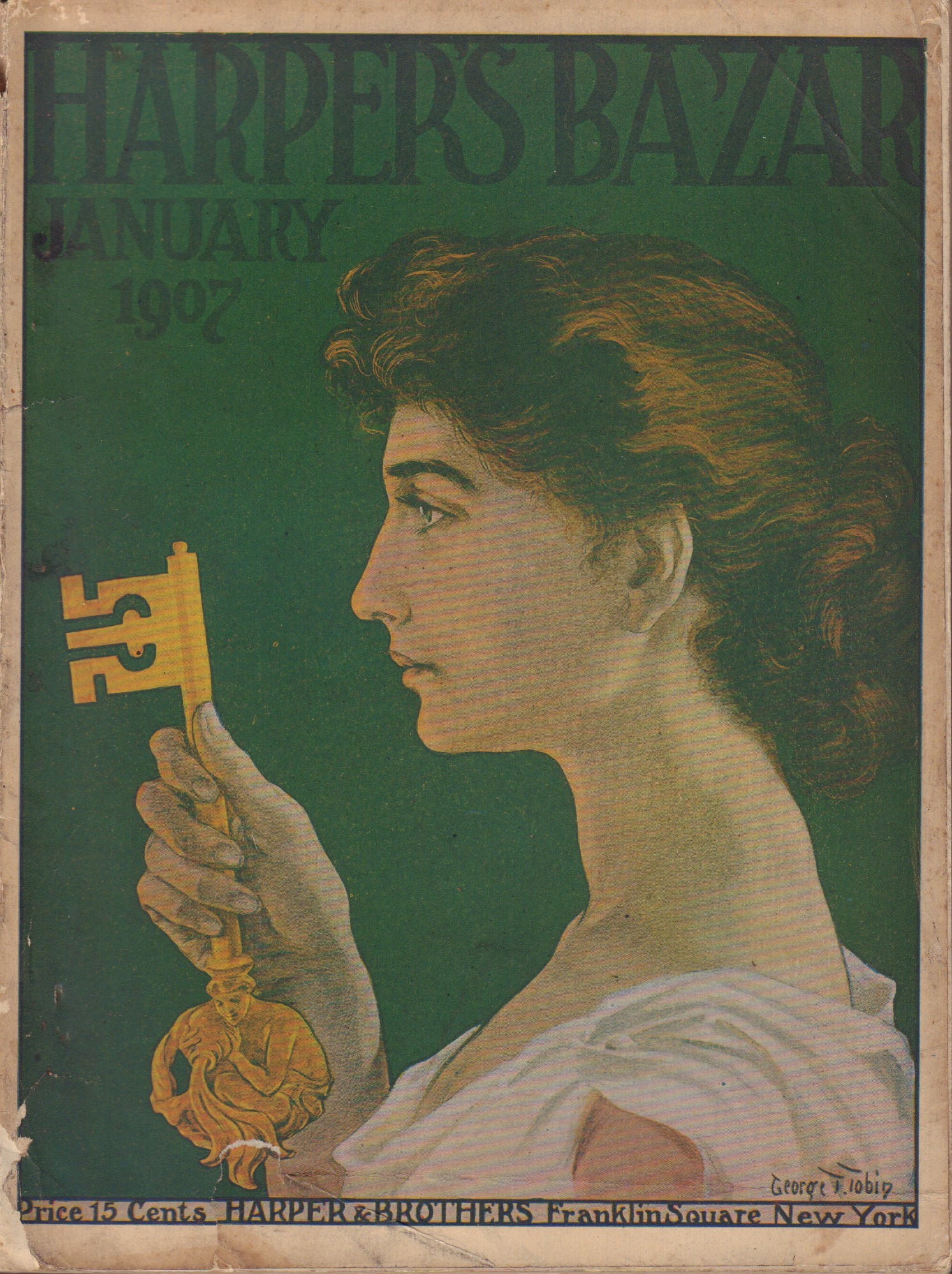 Image for Harper's Bazar Magazine, January 1907