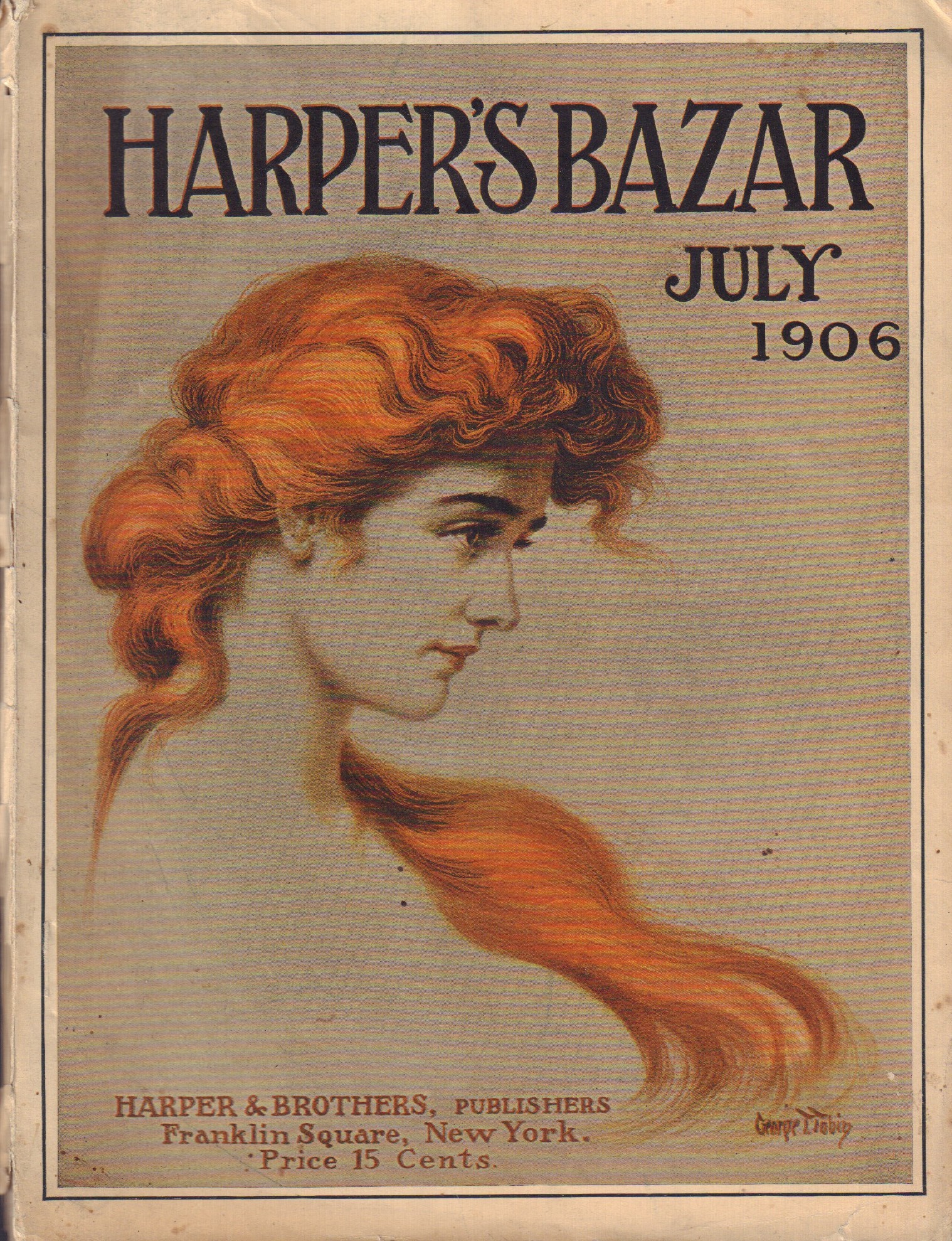 Image for Harper's Bazar Magazine, July 1906