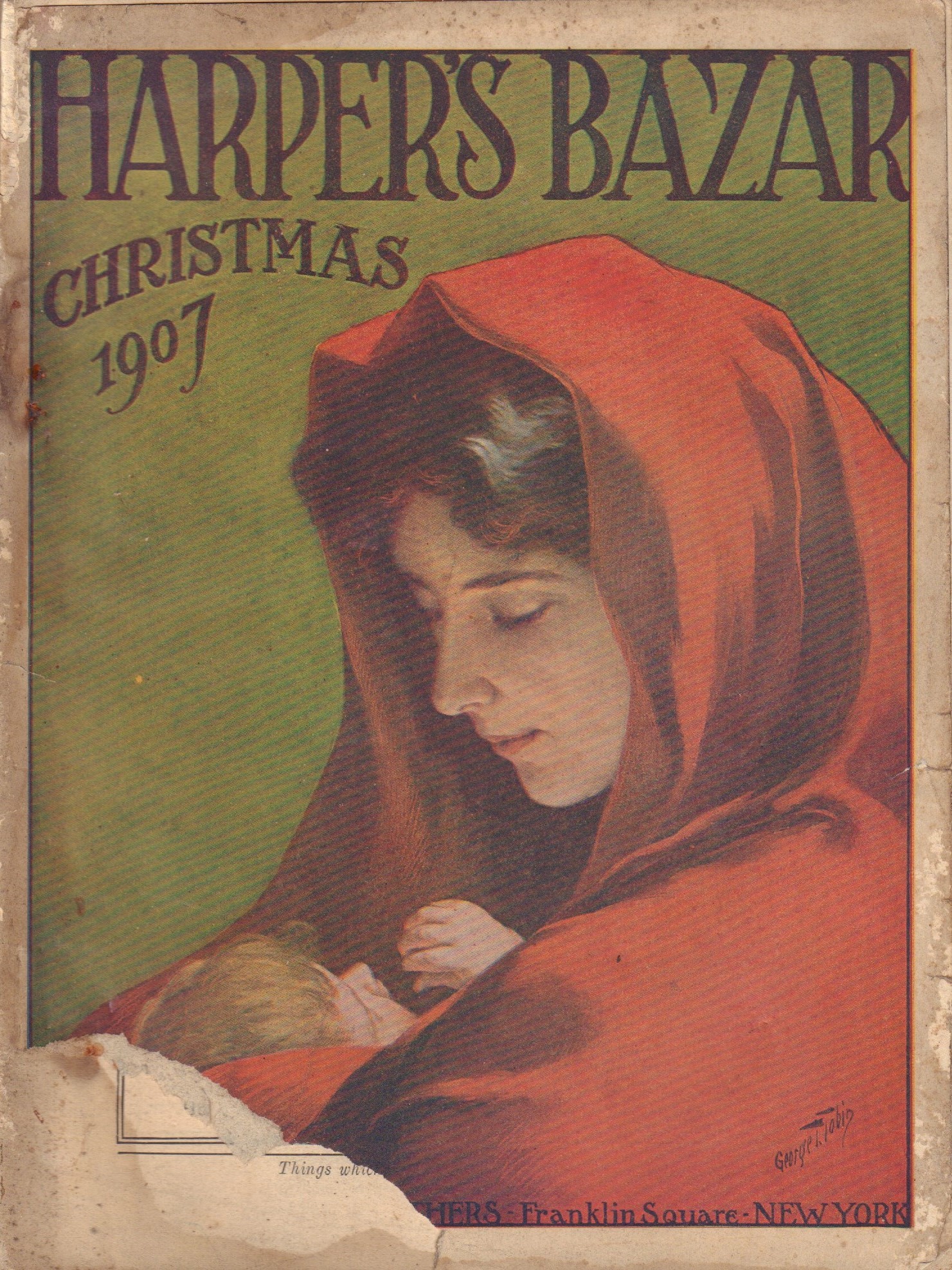 Image for Harper's Bazar (Bazaar) - Christmas 1907
