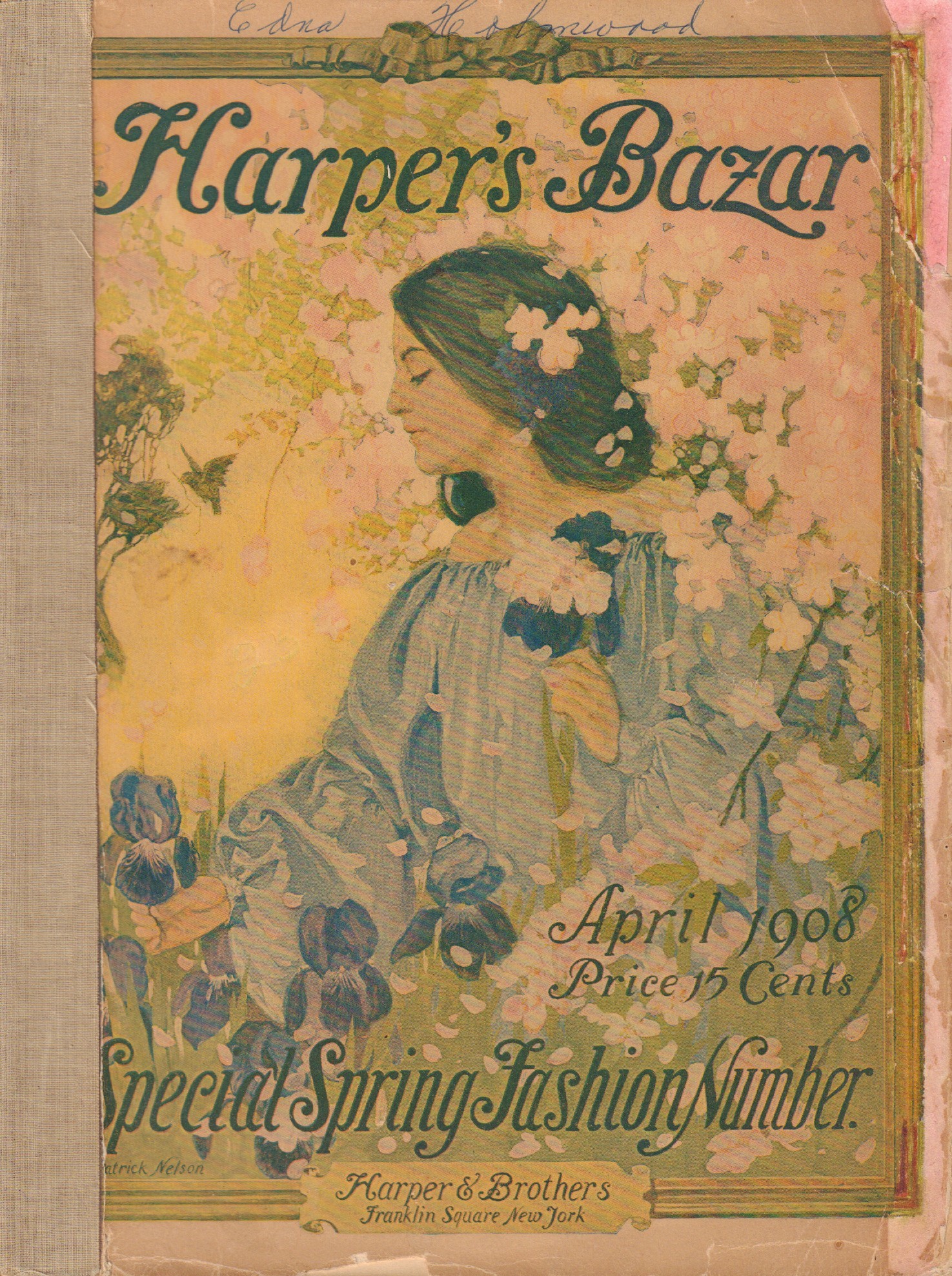 Image for Harper's Bazar (Bazaar) April, 1908
