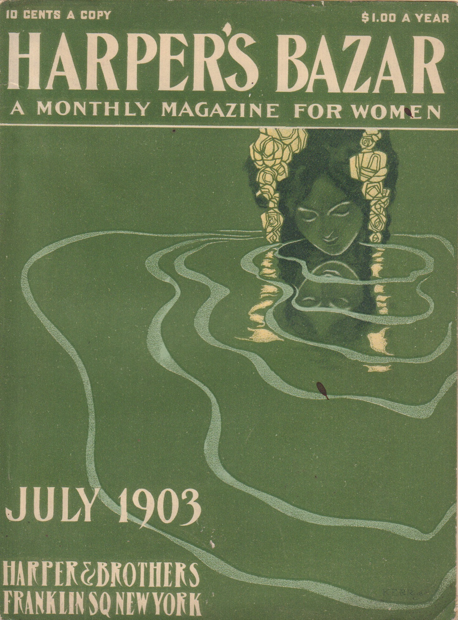 Image for Harper's Bazar (Bazaar) Magazine, July 1903