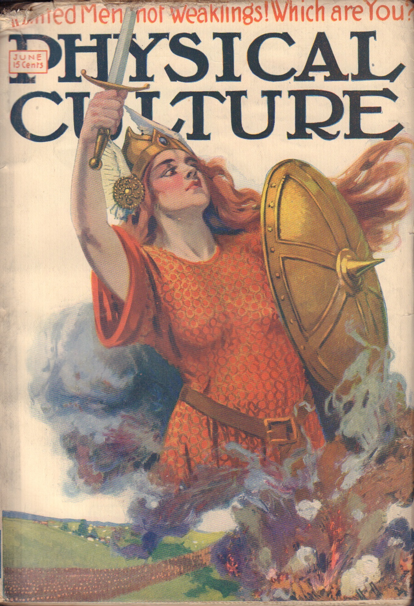 Image for Physical Culture Magazine, June 1917