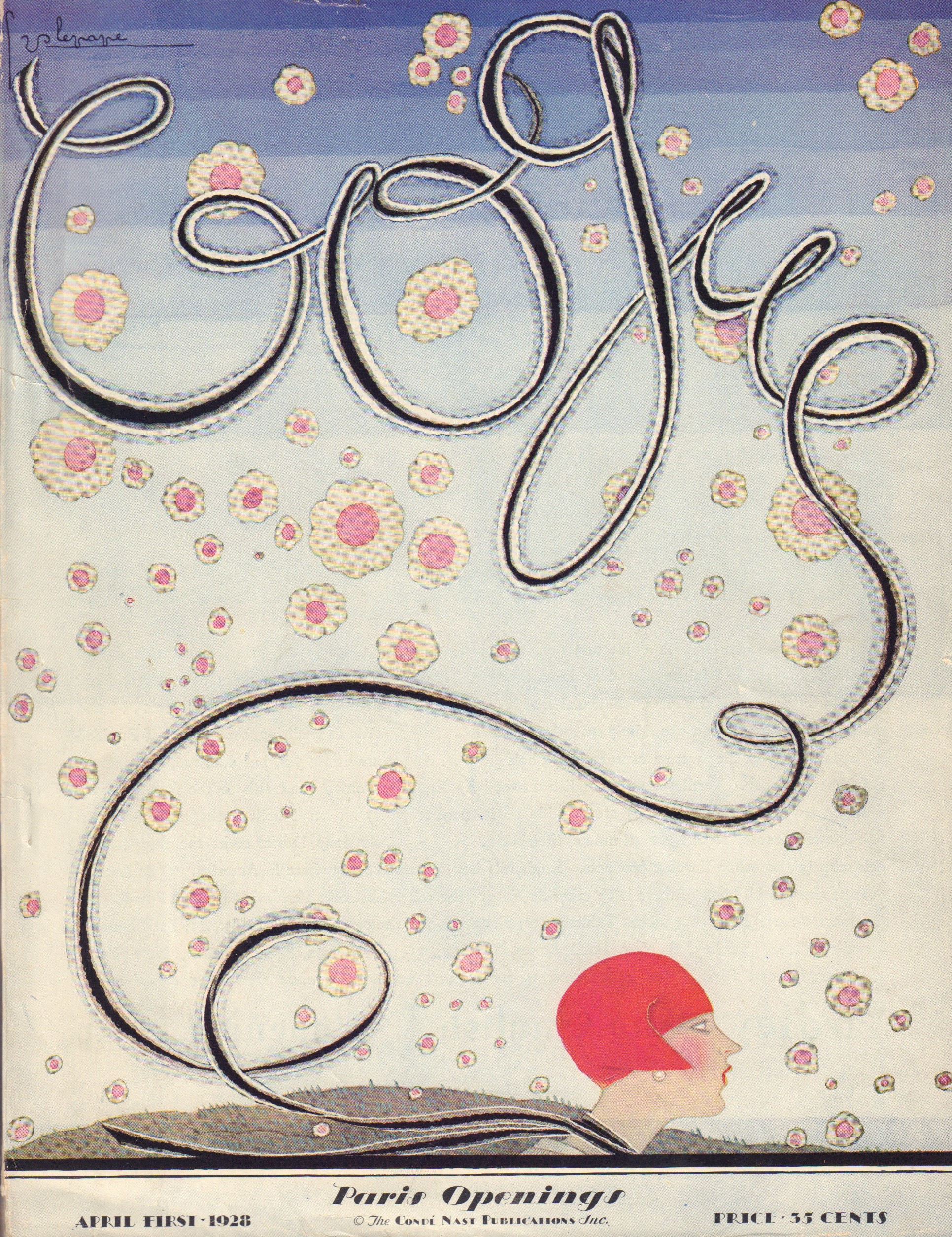 Image for Vogue Magazine, April 1st 1928