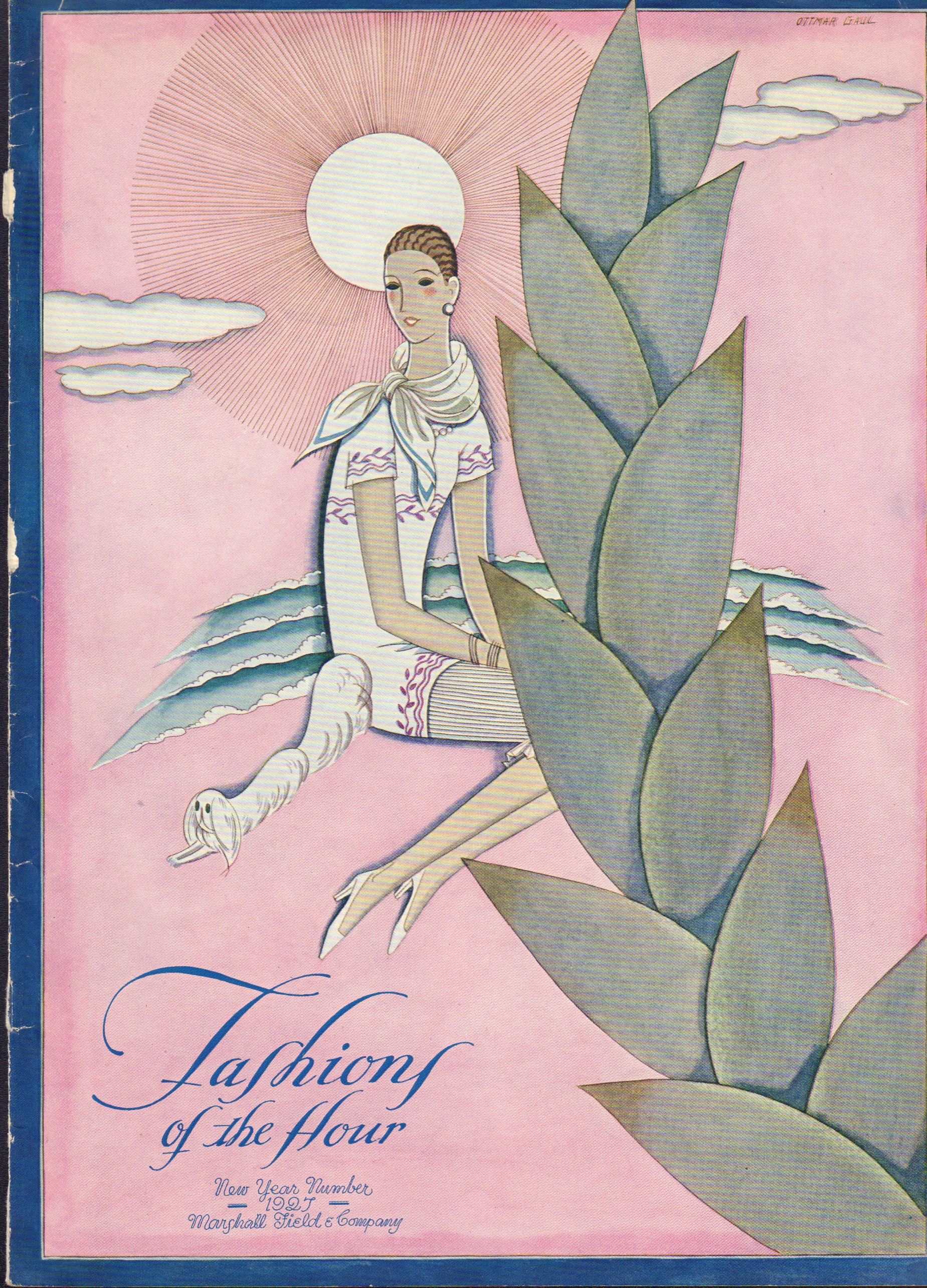 Image for Fashions Of The Hour - New Year Number 1927 - Front and Back Cover Only