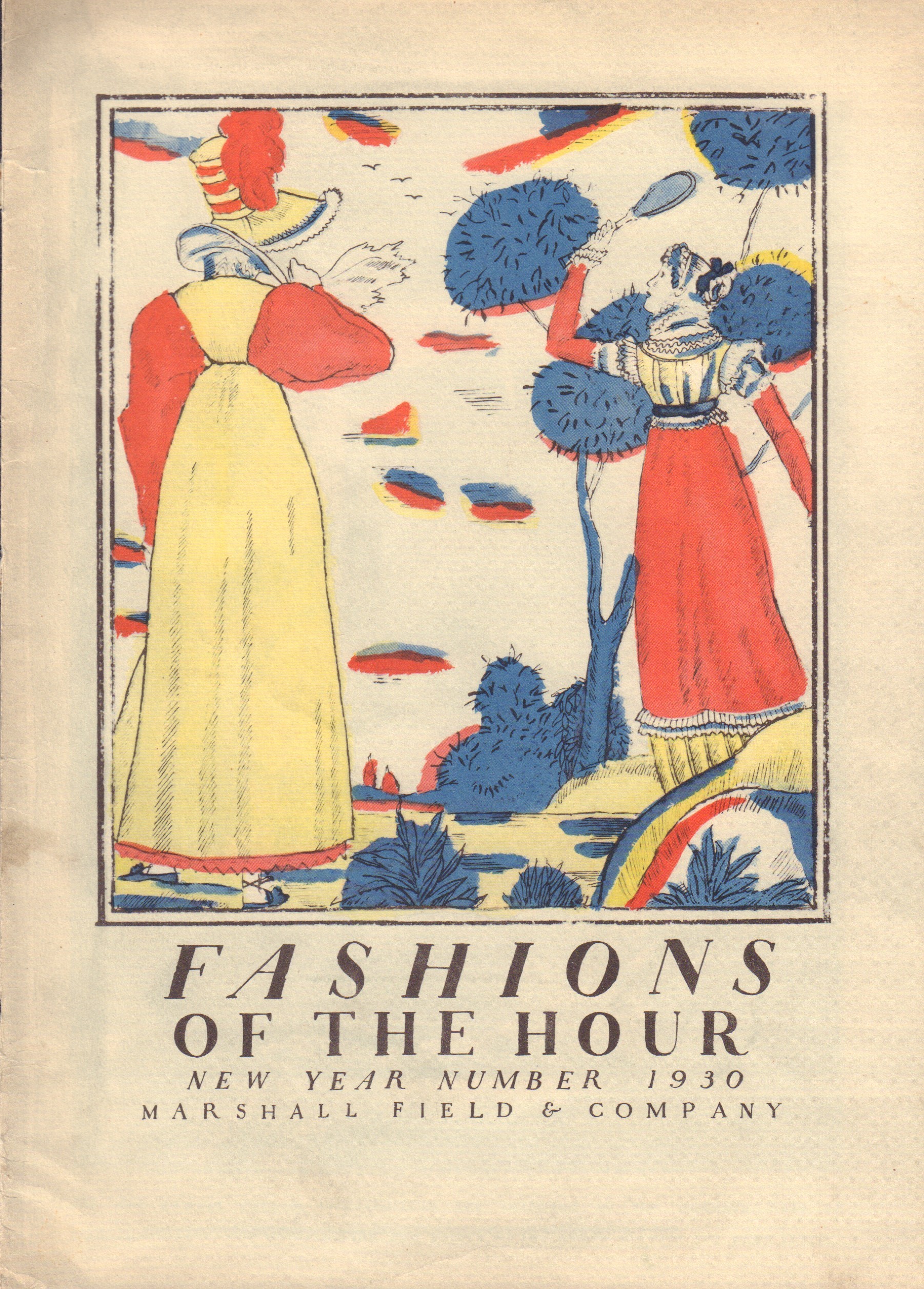 Image for Fashions Of The Hour - New Year Number 1930 - Front and Back Cover Only