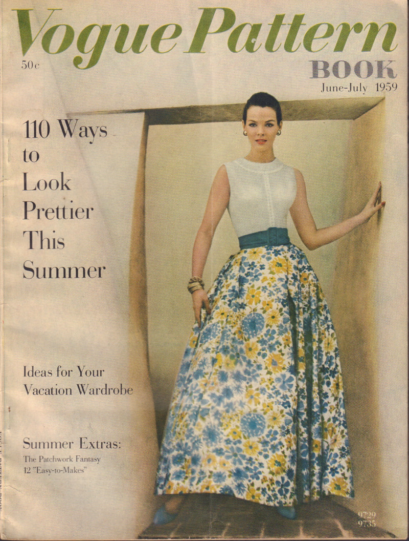 Image for Vogue Pattern Book Magazine, June-July 1959