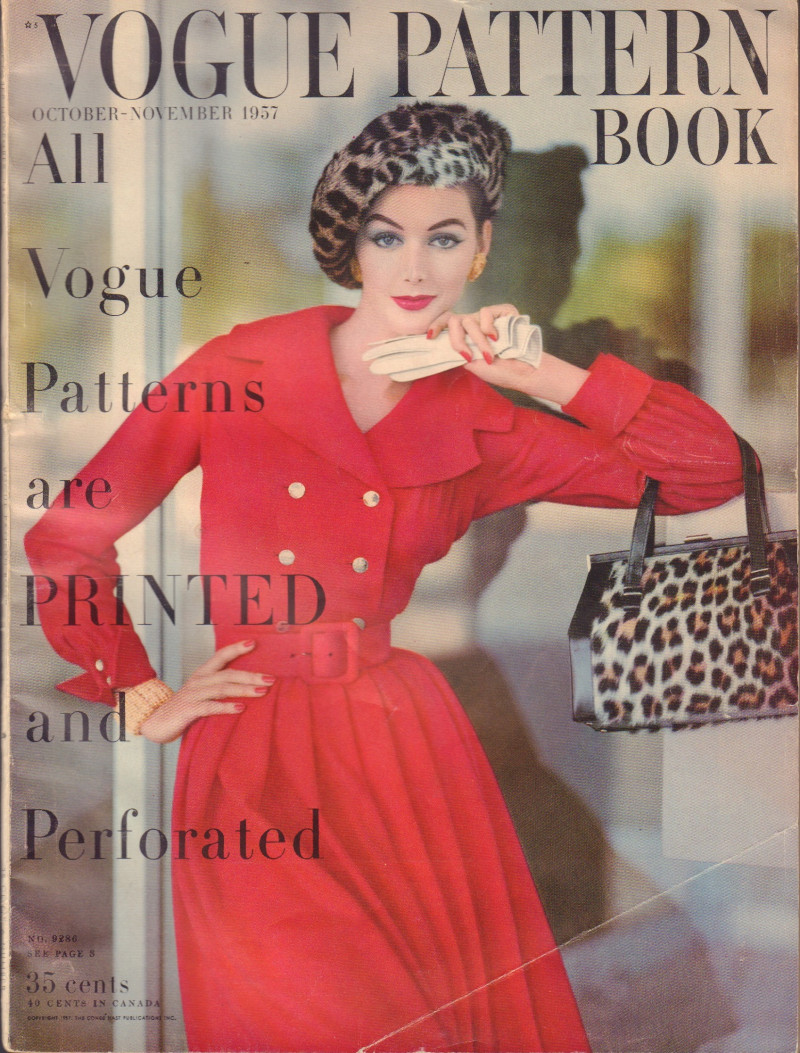 Vogue Pattern Book Magazine, December-January 1955-1956