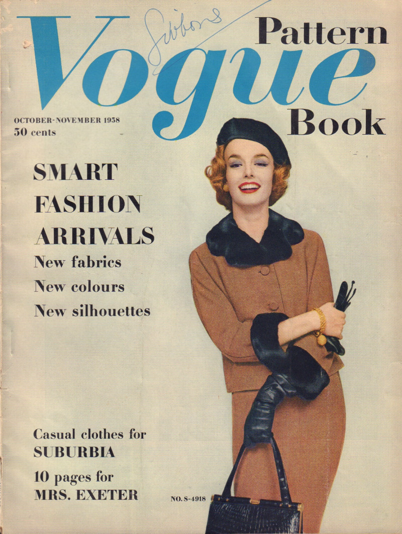 Image for Vogue Pattern Book Magazine, October-November 1958