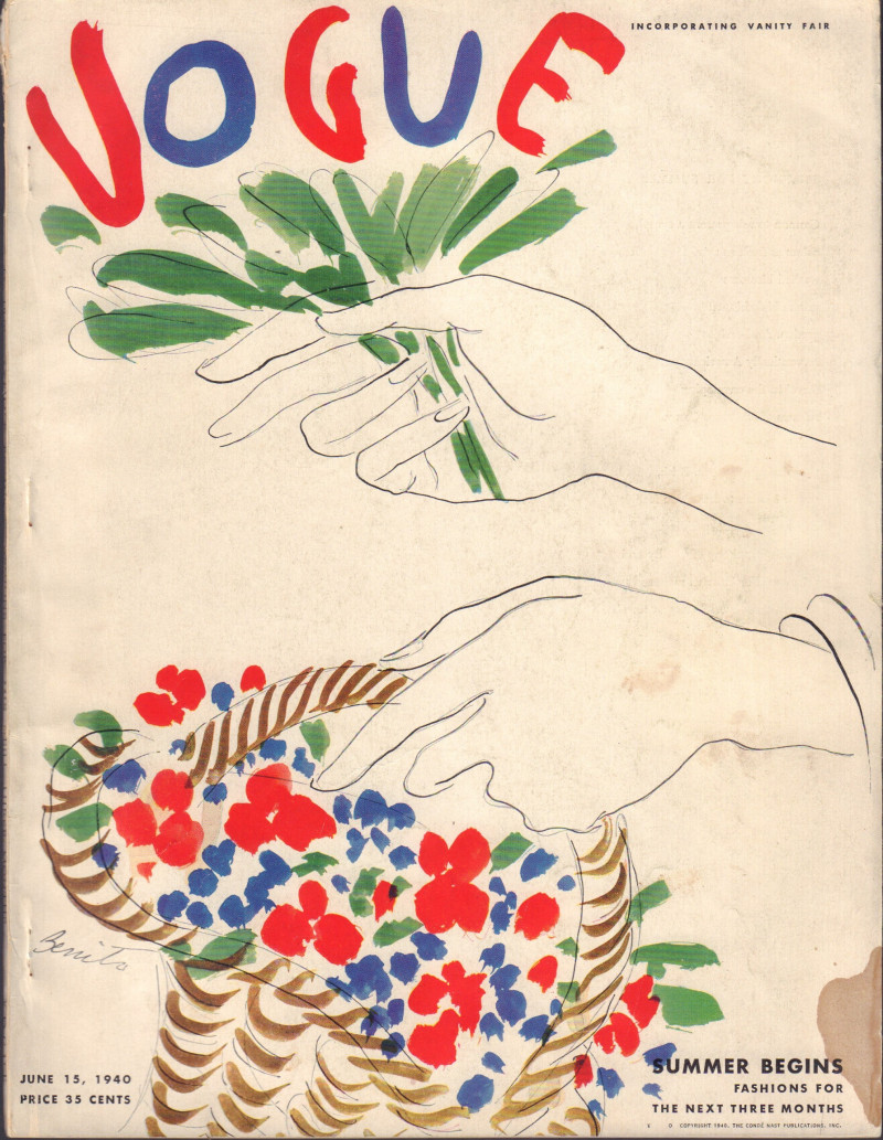 Image for Vogue Magazine, June 15, 1940