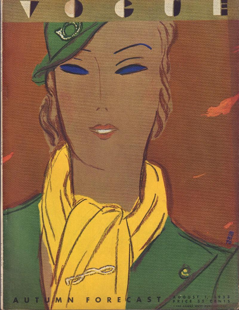 Image for Vogue Magazine, August 1, 1933