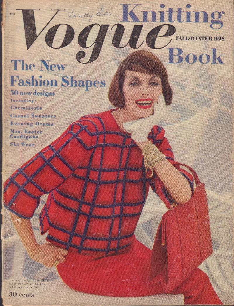 Vogue Knitting Book Fall-Winter 1958