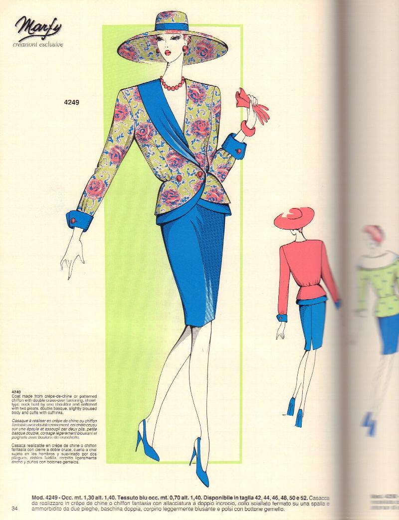 Marfy Studio Stilistico Creazioni Alta Moda. Edizione Marfy N. 54