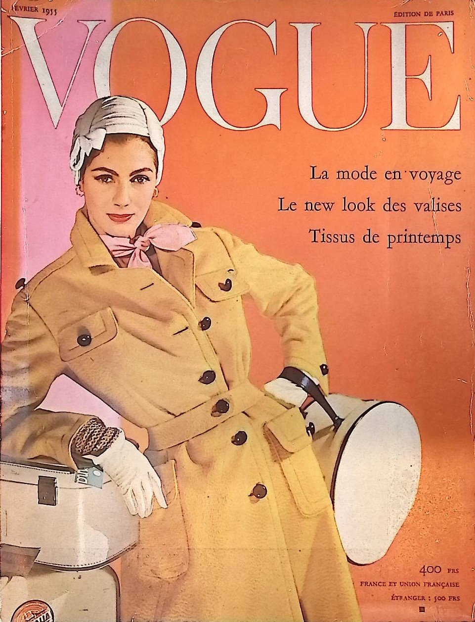 洋書 VOGUE 1955 February 1 A6019_1.jpg